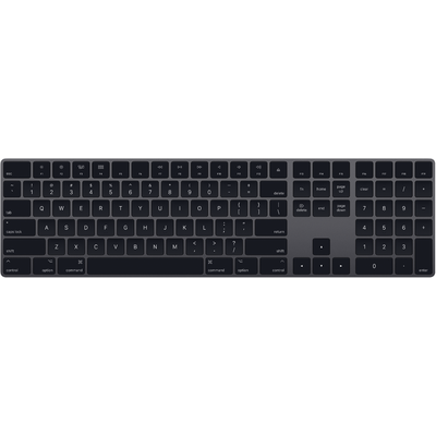 Bàn Phím Apple Magic Keyboard With Numeric Keypad US English - Space Gray (MRMH2ZA/A)