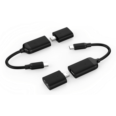 Cáp Chuyển Đổi HyperDrive USB-C To 4K60Hz HDMI & Mini DisplayPort (M40C-BLACK)