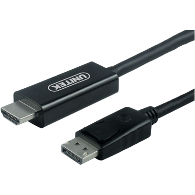 Cáp Chuyển Đổi Unitek DisplayPort To HDMI 1.8 Mét (Y-5118CA)