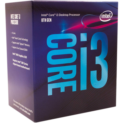 CPU Máy Tính Intel Core i3-8100 4C/4T 3.60GHz 6MB Cache UHD 630 (LGA 1151)