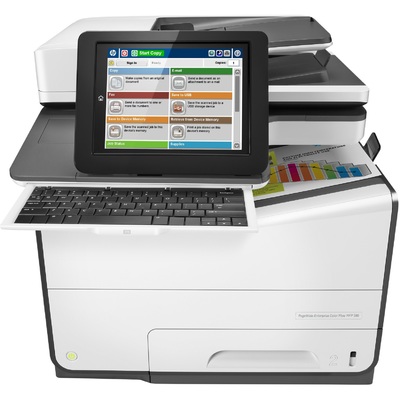 Máy In Phun HP AIO Color PageWide Enterprise Flow MFP 586z (G1W41A)