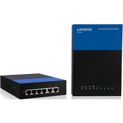 Network Router Linksys VPN Business Dual Gigabit Wan (LRT224-AP)