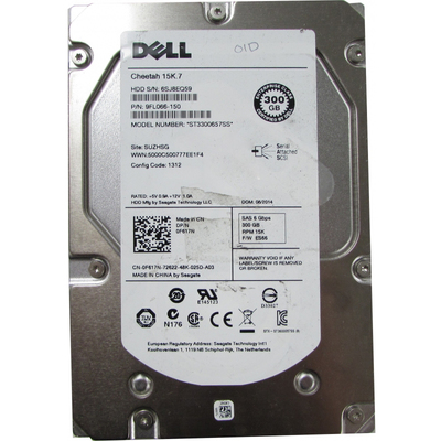 Ổ Cứng Server Dell 300GB SAS 15kRPM 3.5-Inch (F617N)