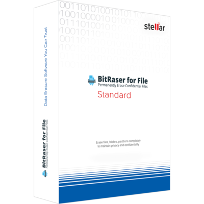 Phần Mềm Ứng Dụng Stellar BitRaser For File Standard - Permanently Erase Confidential Files (1 Year - Single System)
