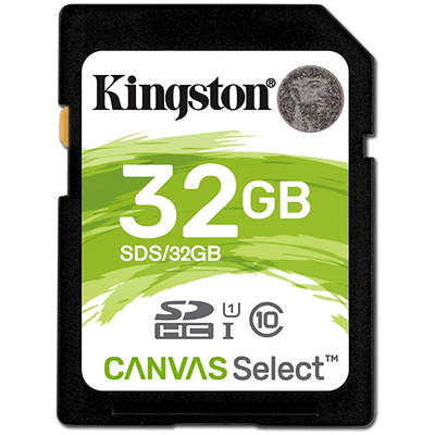 Thẻ Nhớ Kingston Canvas Select 32GB SDHC UHS-I Class 10 (SDS/32GB)