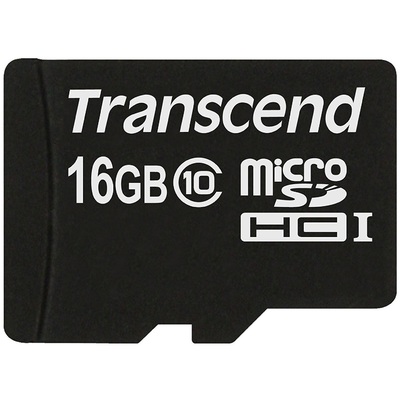 Thẻ Nhớ Transcend 16GB microSDHC Class 10 (TS16GUSDHC10)