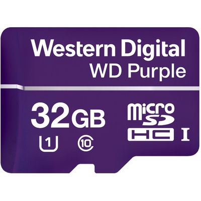 Thẻ Nhớ Western Digital Purple 32GB microSDHC UHS-I Class 10 (WDD032G1P0A)