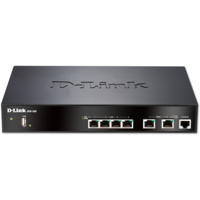 Thiết Bị Network Router D-Link VPN Dual WAN 4-Port Gigabit (DSR-500)
