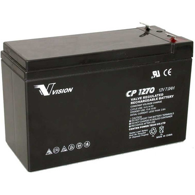 Ắc Quy Thay Thế UPS Vision 12V 7Ah (CP1270)