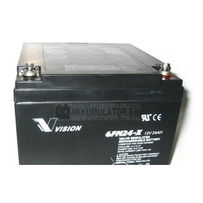 Ắc Quy Vision 6FM24-X	12V24AH