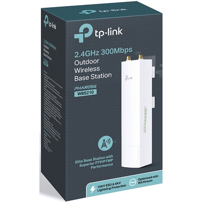 Access Point TP-Link Ngoài Trời Tốc Độ 300Mbps Chuẩn N 2.4GHz (WBS210)