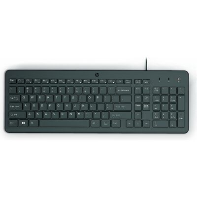 Bàn Phím HP 150 Wired Keyboard Black (664R5AA)