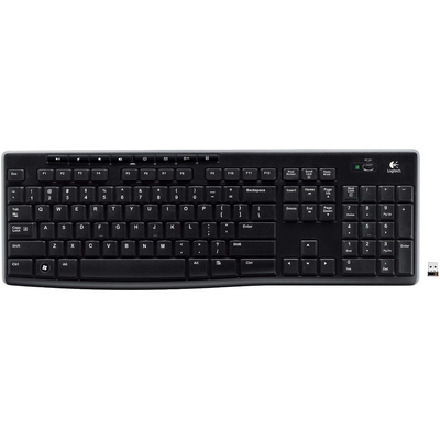 Bàn Phím Logitech K270 Wireless/PC -  Black (920-003057)