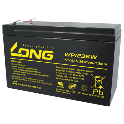 Bình Ắc Quy LONG WP1236W (9AH)