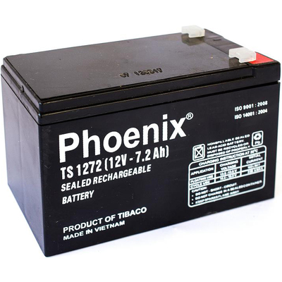 Bình Ắc Quy Phoenix 12V 7.2Ah (TS1272)