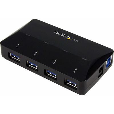Bộ Chia StarTech.com 4-Port USB 3.0 Hub Plus Dedicated Charging Port - 1 x 2.4A Port (ST53004U1C)