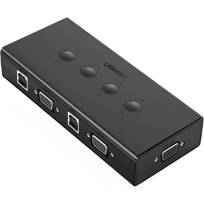 Bộ Chia UGreen Hub USB 4 vào 1 ra + KVM (50280)