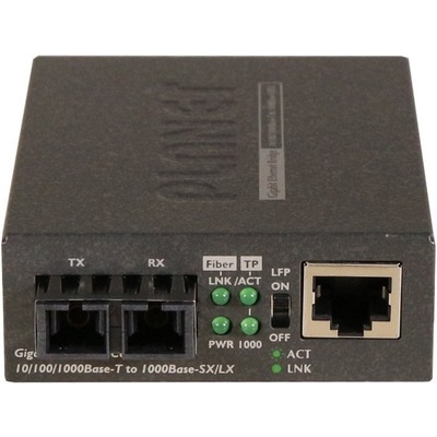 Bộ Chuyển Đổi Quang Điện Planet 10/100/1000Base-T To 1000Base-SX/LX Gigabit Media Converter (GT-802S)