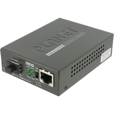 Bộ Chuyển Đổi Quang Điện Planet 10/100/1000Base-T To 1000FX Media Converter (GT-805A)