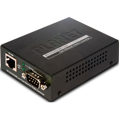 Bộ Chuyển Đổi Quang Điện Planet RS-232/RS-422/RS-485 Over Fast Ethernet Media Converter (ICS-100)