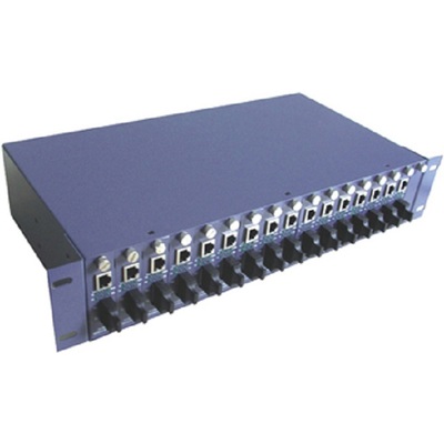 Bộ Chuyển Đổi Quang Điện WinTop 16-Slots Unmanaged Media Converter Chassis (YT-81/6-2A)