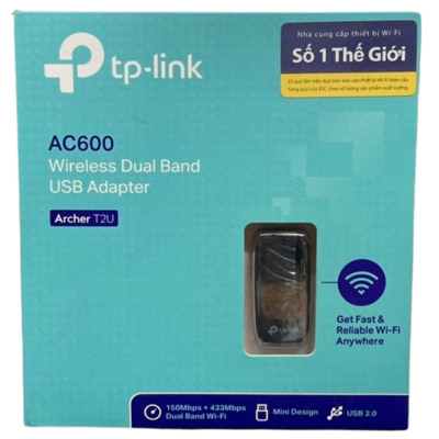 Bộ Chuyển Đổi TP-Link Archer T2U (AC600)