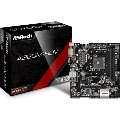 Bo Mạch Chủ ASRock A320M-HDV