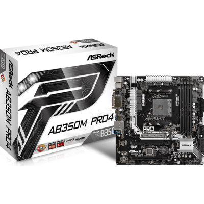 Bo Mạch Chủ ASRock AB350M Pro4