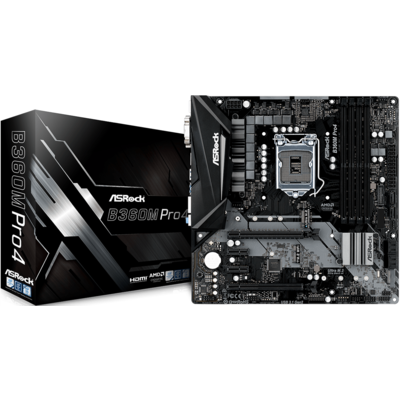 Bo Mạch Chủ ASRock B360M Pro4
