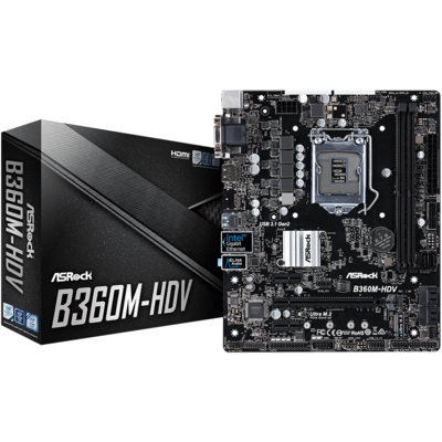 Bo Mạch Chủ ASRock B360M-HDV (Socket LGA1151)