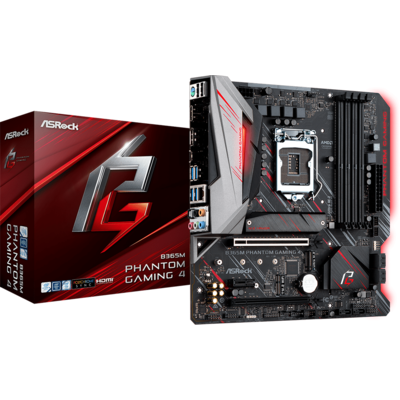 Bo Mạch Chủ ASRock B365M Phantom Gaming 4 (90-MXB9W0-A0UAYZ)