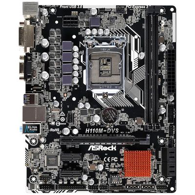 Bo Mạch Chủ ASRock H110M-DVS R2.0