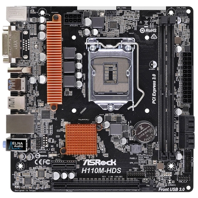 Bo Mạch Chủ ASRock H110M-HDS R3.0