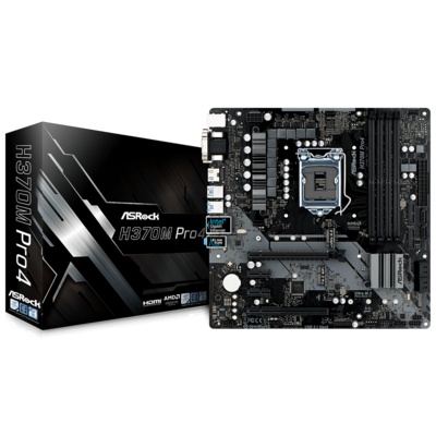 Bo Mạch Chủ ASRock H370M Pro4