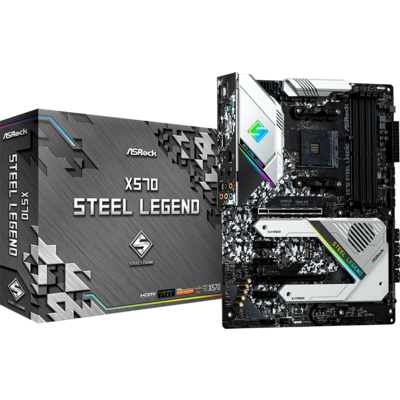 Bo Mạch Chủ ASRock X570 Steel Legend - Socket AMD AM4 (90-MXBAR0-A0UAYZ)