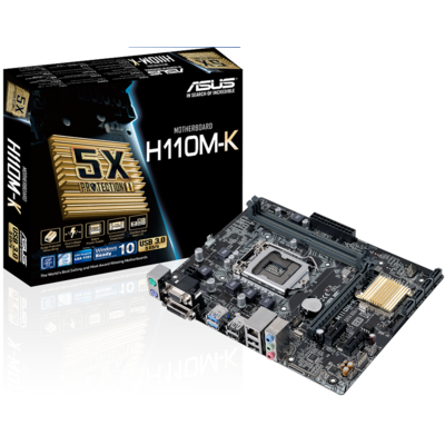 Bo Mạch Chủ Asus H110M-K (Socket LGA1151)