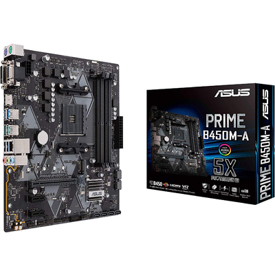 Bo Mạch Chủ Asus Prime B450M-A (Socket AMD AM4)