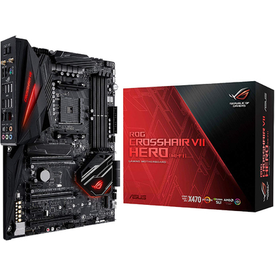 Bo Mạch Chủ Asus ROG Crossair VII Hero - Wifi (Socket AMD AM4)
