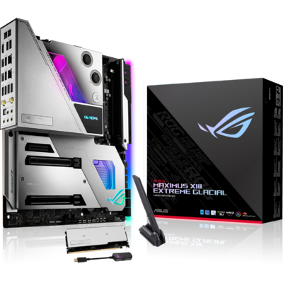 Bo Mạch Chủ Asus ROG Maximus XIII Extreme Glacial (Intel Z590, Socket 1200, 4 DIMM, E-ATX)