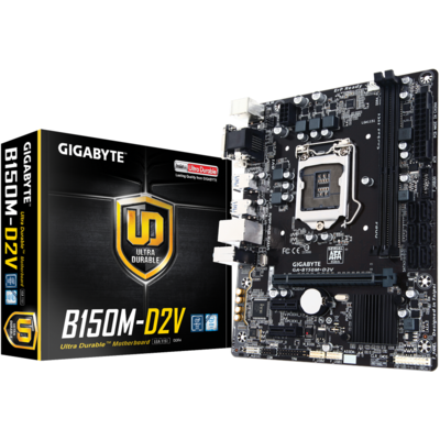 Bo Mạch Chủ Gigabyte GA-B150M-D2V (Socket LGA1151)