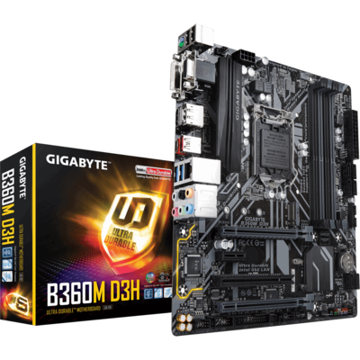 Bo Mạch Chủ Gigabyte GA-B360M D3H (Socket LGA1151)