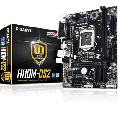 Bo Mạch Chủ Gigabyte GA-H110M-DS2 ((Socket LGA1151))