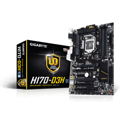 Bo Mạch Chủ Gigabyte GA-H170-D3H (Socket LGA1151)