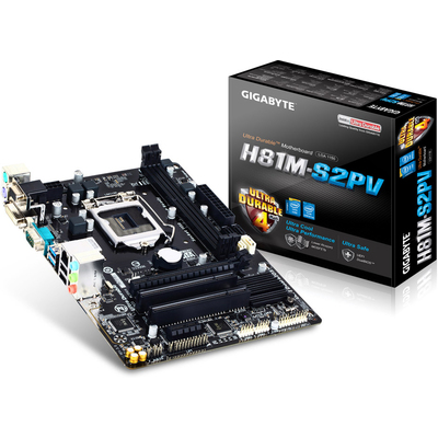 Bo Mạch Chủ Gigabyte GA-H81M-S2PV (Socket LGA1150)