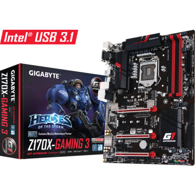 Bo Mạch Chủ Gigabyte GA-Z170X-Gaming 3 (Socket LGA1151)