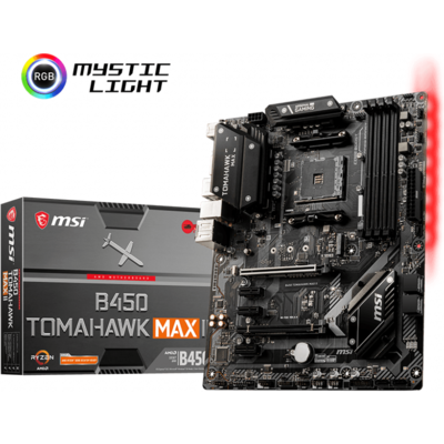 Bo Mạch Chủ MSI B450 TOMAHAWK MAX II (Socket AM4)