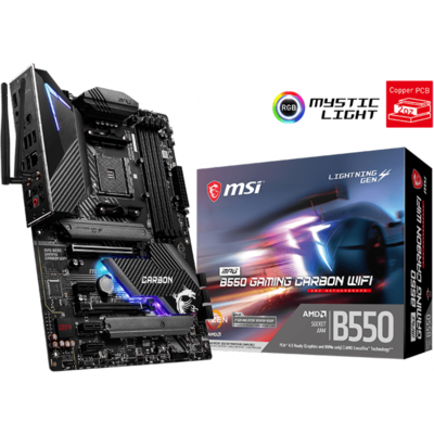 Bo Mạch Chủ MSI MPG B550 GAMING CARBON WIFI (Socket AM4)