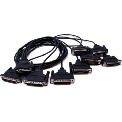 Cáp Chuyển Đổi  Moxa CBL-M68M25x8-100 (Opt8C+) SCSI VHDCI 68 To 8 x DB25 (M) Cable With 100CM