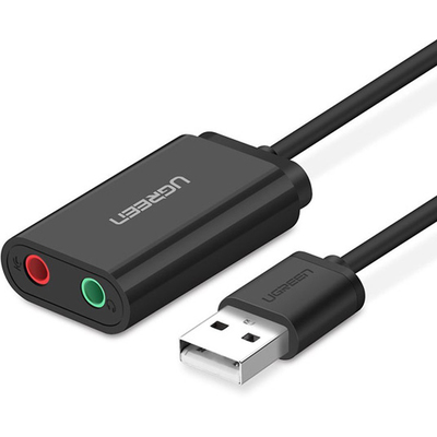 Cáp Chuyển Đổi UGreen USB 2.0 To 3.5mm (30724)