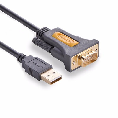 Cáp Chuyển Đổi UGreen USB 2.0 to COM RS-232 có chipset dài 1M (20210)